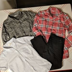 Flannels and Jeans Lot XS